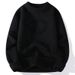 Red Round Neck Men's Autumn And Winter Trendy Brand Loose Knit Base Sweater, Thick Couple's Lazy Style Sweater_viptrois.com
