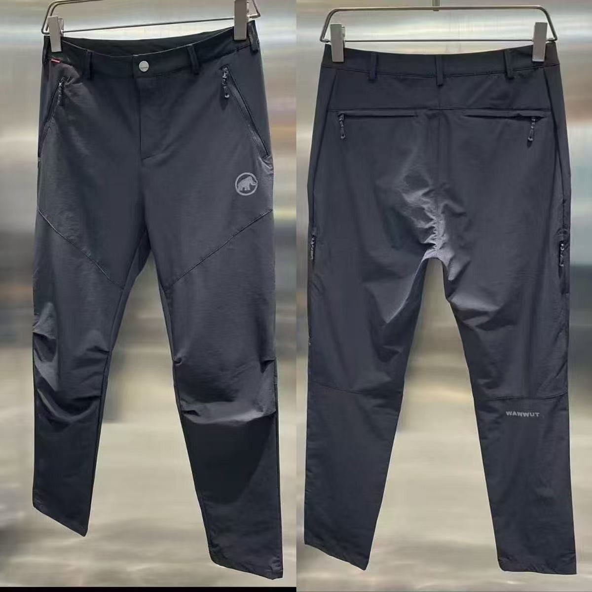 2025 Spring/Summer New Men's Windproof Outdoor Softshell Long Straight Slim Fit Casual Pants Versatile_viptrois.com