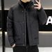2024 Standing Collar Men's Short Autumn And Winter New Style Thick Youth White Duck Down Warm Casual Couple Jacket_viptrois.com