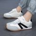 Mother & Kids Boys Sports Shoes Autumn And Winter Leather Children's Running Shoes For Middle And Large Children's Forrest Gump Shoes For Girls_viptrois.com