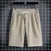 Men's Summer Casual Loose Fashionable Trendy Brand Five Point Pants Korean Style Simple Popular Versatile Shorts_viptrois.com