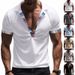 Men's Clothing Men's Polo Shirt Summer New Men's Casual Printed T Shirt Breathable_viptrois.com