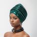 Women's Scarves Beauty Strip Multi Layer Exaggerated Turban Cap Hat Muslim Headscarf Hat_viptrois.com