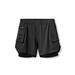Man's clothing Summer trend Shorts Men's Muscle Fitness Brother Blue Ball Sports Running Training Breathable double-layer shorts_viptrois.com