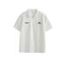 Men's Clothing Deconstructed Splicing Embroidery Short Sleeved Polo Shirt Men's Summer New Retro Loose Couple Versatile Casual T Shirt_viptrois.com