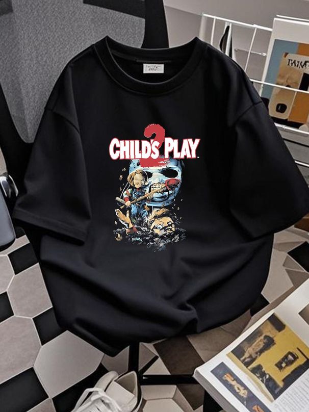 Fright Rags Child S Play 2 Chucky T Shirt Medium Rare OOP Streetwear Comfortable Graphic Stretched Stylish Fashion Breathable Slightly_viptrois.com