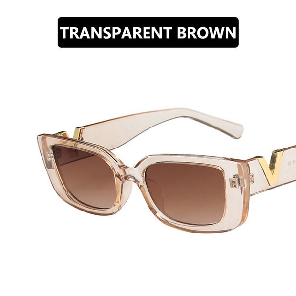 Sunglasses V small frame square fashion trend women's sunglasses retro street walker_viptrois.com