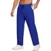Men’s Lightweight Jogger Pants – Straight Fit Gym Running Sweatpants With Pockets, Breathable Casual Lounge Pants For Workout & Daily Wear_viptrois.com