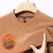 Live Streaming Hot-Selling Double-Sided Thermal Fleece Warm Sweatshirt Autumn And Winter, Long-Sleeve One-Button_viptrois.com