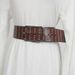 Punk Style Rivet Wide For Women Heavy Craft Design Sense Personality Waistband Decoration Dress Accessories Waist Belt_viptrois.com