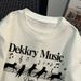 100% Pure Cotton Minimalist Letter T-shirt Summer New Ins Unisex Short Half Sleeved White Cool Top_viptrois.com