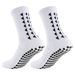 Triangle Flower Pattern Football Socks Professional Training Thickened Towel Bottom Mid Tube Dotted Non Slip Men And Women Sports Socks Yoga Socks_viptrois.com