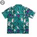 Men's Clothing Light Luxury Python Pattern Cuban Collar Shirt Men's Short Sleeves Spring And Summer High End Shirt Niche Fashion Brand Wear_viptrois.com