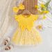 Kids' Clothing Mesh Skirt Skirt Floral Girl Baby Dress_viptrois.com