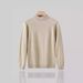 Pure European And American Cross-Border Trade Autumn Winter Men's Half Turtleneck Korean Version Slim Fit Solid Color_viptrois.com
