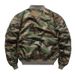 Men's MA-1 Bomber Jacket – Camouflage Flight Coat With Stand Collar (M-6XL, Lightweight/Quilted Lining) – Military Aviator Jacket_viptrois.com