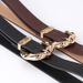 Women's fashion personalized belt European and American trend simple jeans belt large head metal buckle decorative belt wholesale_viptrois.com