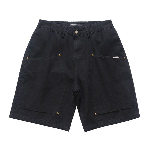 Men's Clothing Men's Pure Cotton Cargo Shorts Casual High Waist Trendy Cool Five Point Pants Summer Thin For Formal & Casual_viptrois.com