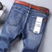Men's Clothing Middle Aged And Young Men's Jeans Straight Slim Business Fashion All Match Gentleman Stretch Men's Casual Trousers_viptrois.com