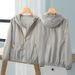 Summer New Men's Loose Fitting Oversized Sun Protection Fashionable Young Couples Breathable Skin Clothing, Outdoor_viptrois.com
