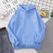Unisex Fleece-Lined Hooded Jacket – Trendy Korean Style, Warm & Casual For Autumn/Winter (Black, White, Khaki, Dark Green, Light Gray, S-XXXL)_viptrois.com