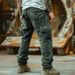 Men's Clothing Casual Overalls For Men Spring, Autumn And Pure Cotton Men's Multi Pocket American Overalls_viptrois.com