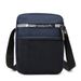 Men's Waterproof Oxford Shoulder Bag - Slim Business Crossbody Sling Bag With Adjustable Strap For Work & Travel (Black, Blue, Light Gray, Dark Gray)_viptrois.com