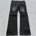 Y2K Gewaschene Jeans Gothic Retro Micro Flared Double Waisted Lace Up Hosen Männer Frauen Streetwear Hohe Qualität Design Sinn Hosen_viptrois.com