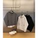 Stylish Lightweight Puffer Jacket For Men – Slim-Fit Hooded Coat With Color Blocking (Black/Grey)_viptrois.com