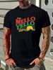 Mello Yello Essential T Shirt Casual Versatile Breathable Homme Summer Comfortable Stretched Stylish Unisex Designer Clothes Streetwear_viptrois.com