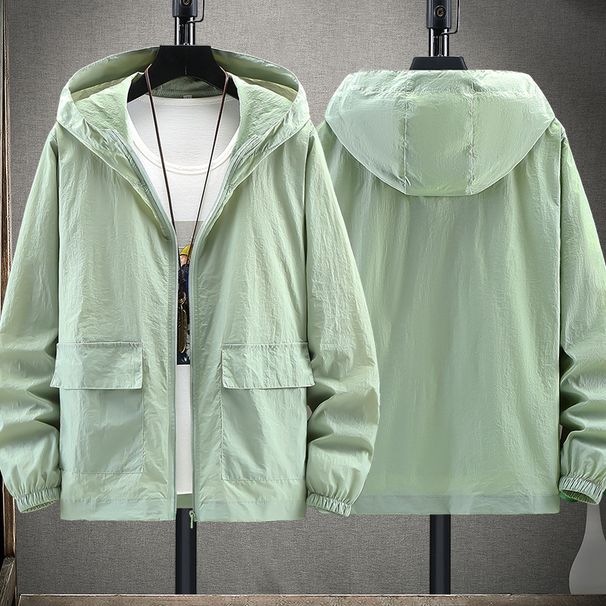 Men's Clothing Sun Protection Clothing Jacket Men's Fat Plus Size Loose Fat Sun Protection Clothing_viptrois.com