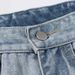 Men's Clothing Korean And Japanese Men's Clothing 2025 Spring New Simple Solid Color Jeans Men's Washed Loose Straight Long Pants_viptrois.com