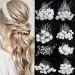 Clips Barrettes Crystal Pearl Hairpin Vine Tiaras Head Piece Comb Headband Hairpins Hairbands Accessories Wedding Bridal_viptrois.com