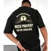 Querido/a, La Persona Detrás Mí Necesita Oración, Toca Mi Hombro, Cristiana, Estilo Casual, Cuello Redondo, Camiseta_viptrois.com