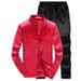 Men's Plus Size Autumn Casual Hoodie & Pants Set (M-8XL) - Comfortable Two-Piece Outfit For Sports & Daily Wear_viptrois.com