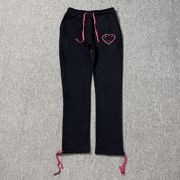 Love Print Hoodie & Jogger Set – Fleece-Lined Couple's Streetwear, Oversized Hip-Hop Tracksuit, Unisex High Street Fashion_viptrois.com
