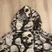 Y2K Skull 3D Print Zipper Hoodie European And American Style Personalized Streetwear for Spooky Parties Men's Fashion_viptrois.com