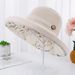 Summer Mesh Sun Hats For Women UV Protection Wide Brim Packable Beach Bucket Hat_viptrois.com