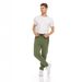 Men's Slim Fit Jogger Pants With Zipper Cuffs - Breathable Polyester Activewear For Running, Gym & Casual Wear_viptrois.com