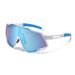Men's Glasses Cycling Large Frame One Piece Dazzling Color Sunglasses European And American Anti Ultraviolet Cycling Sunglasses Outdoor Sports Glasses_viptrois.com