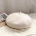 for Women New Versatile Woolen Painter Autumn Winter Internet Celebrity Korean Style Cashmere Beret Hat Trendy_viptrois.com