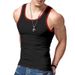 2024 New Trendy Straddle Sports Casual Men's Summer Bottom Multi color Sweatshirt Tank Top_viptrois.com