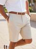 Men's Casual Sports Elastic Shorts Slim Fit Five Point Pants Business Tight Fitting Bottoms_viptrois.com