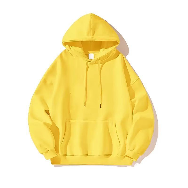 Men's Clothing Autumn And Winter Casual All Match Loose Hooded Sweatshirt Retro Outerwear_viptrois.com