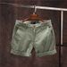Men's Clothing Summer Trend Loose Casual Wide Leg Shorts Korean Overalls Personality Belt Design Jeans For Men_viptrois.com