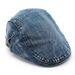 Washed Simple Denim Forward Outdoor Women's Spring And Autumn New Beret Men's Baseball Cap_viptrois.com