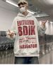 Autumn Casual Versatile Couple Jacket Men's Hooded Letter Printed Hoodie_viptrois.com
