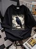 Crows Before Bros Crow T Shirt Vintage Halloween Raven Support Your Local Murder Goblincore Witchy Dark Academia Clothing Streetwear Graphic_viptrois.com