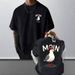 High-end American-style Heavy Cotton Unisex Short-sleeve T-shirt, New Summer Style, Casual And Stylish, Loose Fit With_viptrois.com
