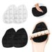 Self-Adhesive Forefoot Pads – Anti-Slip Cushion Inserts For High Heels & Dress Shoes (Transparent/Black, F404 Model, All-Season Use)_viptrois.com
